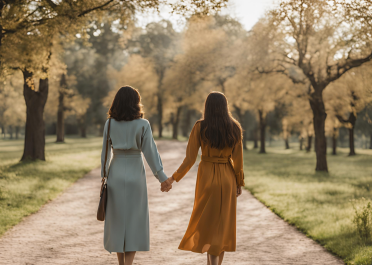 2 נשים הולכות